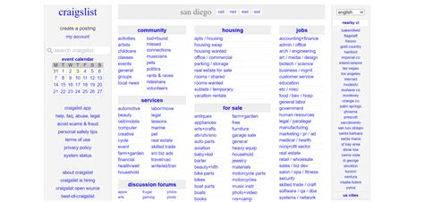 craigslist san diego california|craigslist san diego personal.